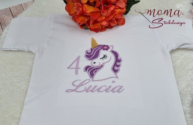 Geburtstagsshirt - Einhorn