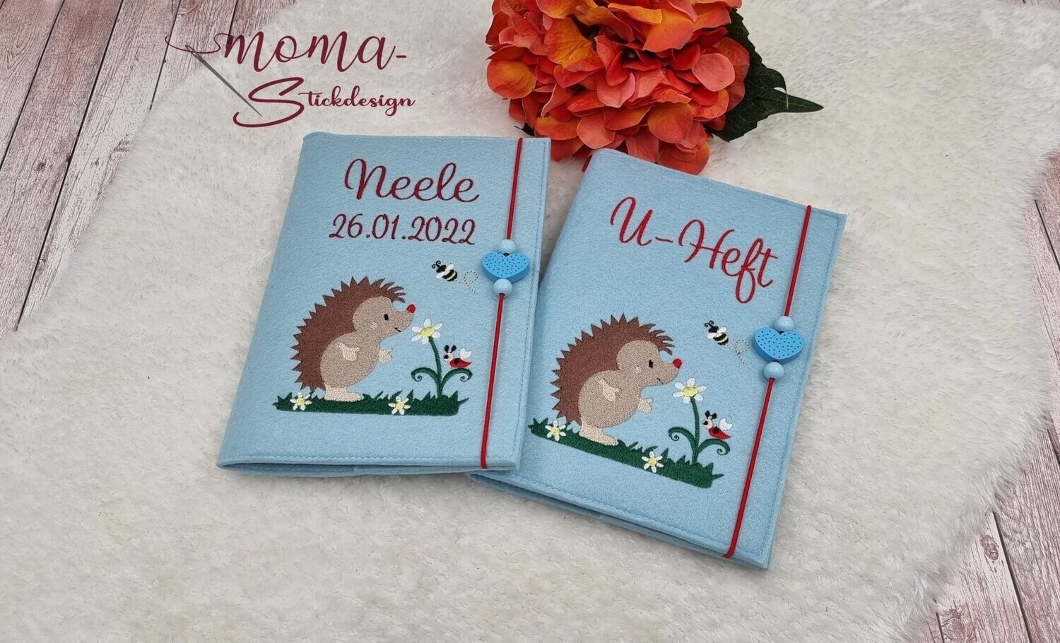 U-Heft Hülle - Igel