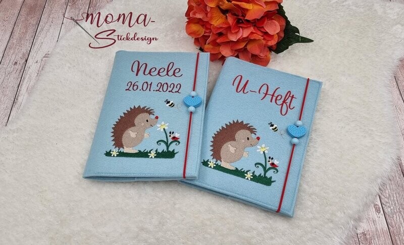 U-Heft Hülle - Igel