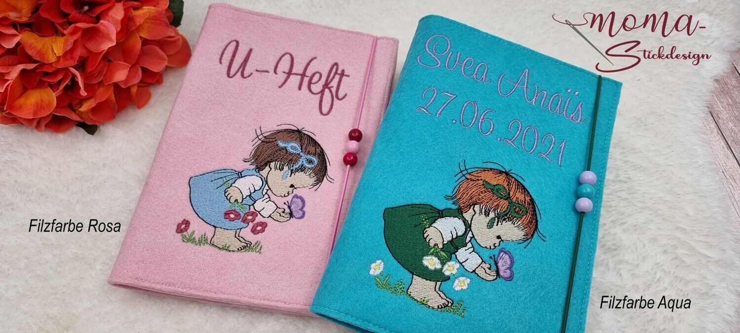 U-Heft Hülle - Mädchen