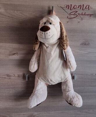 Personalisierter Stofftier Rucksack - Hund