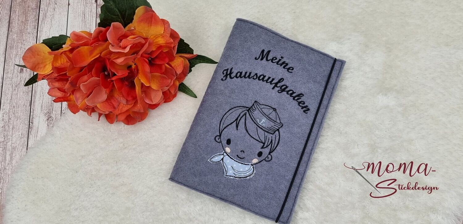 Hausaufgabenheft Hülle - Matrose