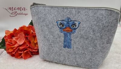 Filztasche groß - Strauß
