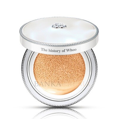 Кушон The History of Whoo Radiant Whait Moisture Cushion Foundation SPF50+ PA+++ 23 тон натуральный бежевый