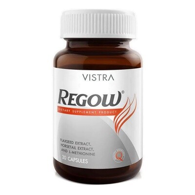 Капсулы для укрепления и улучшения роста волос Regow Vistra 30 кап