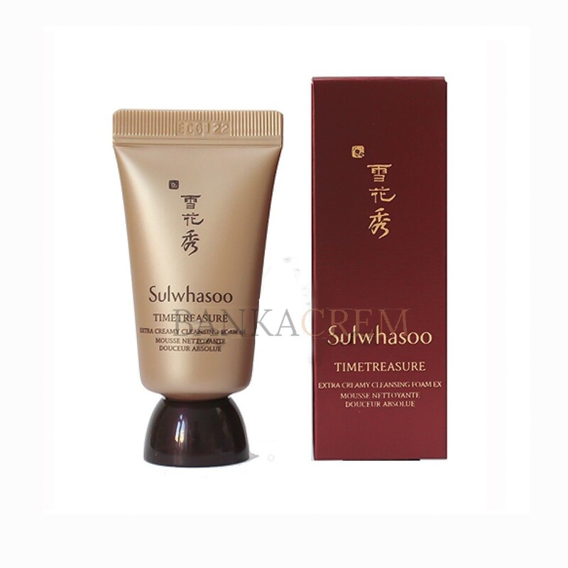 Пенка для умывания Омолаживающая Timetreasure Extra Creamy Cleansing Sulwhasoo 15 мл