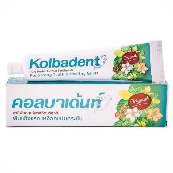 Зубная паста для зубов и десен Kolbadent Органическая с натуральными травами 160 гр