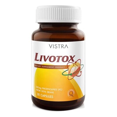 Ливотокс - защита и восстановление печени Vistra 30 кап