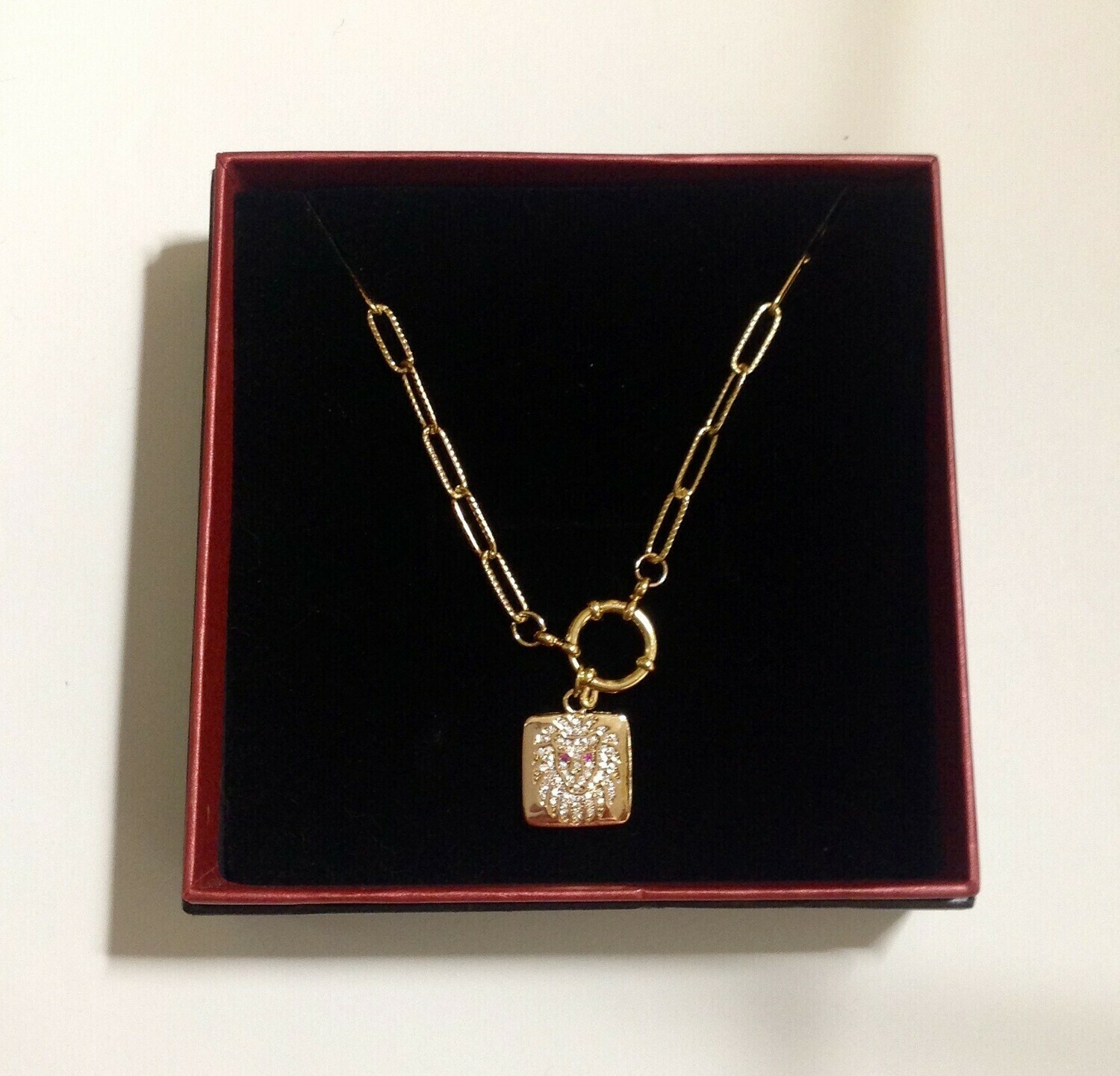 collana lion ( oro o argento)