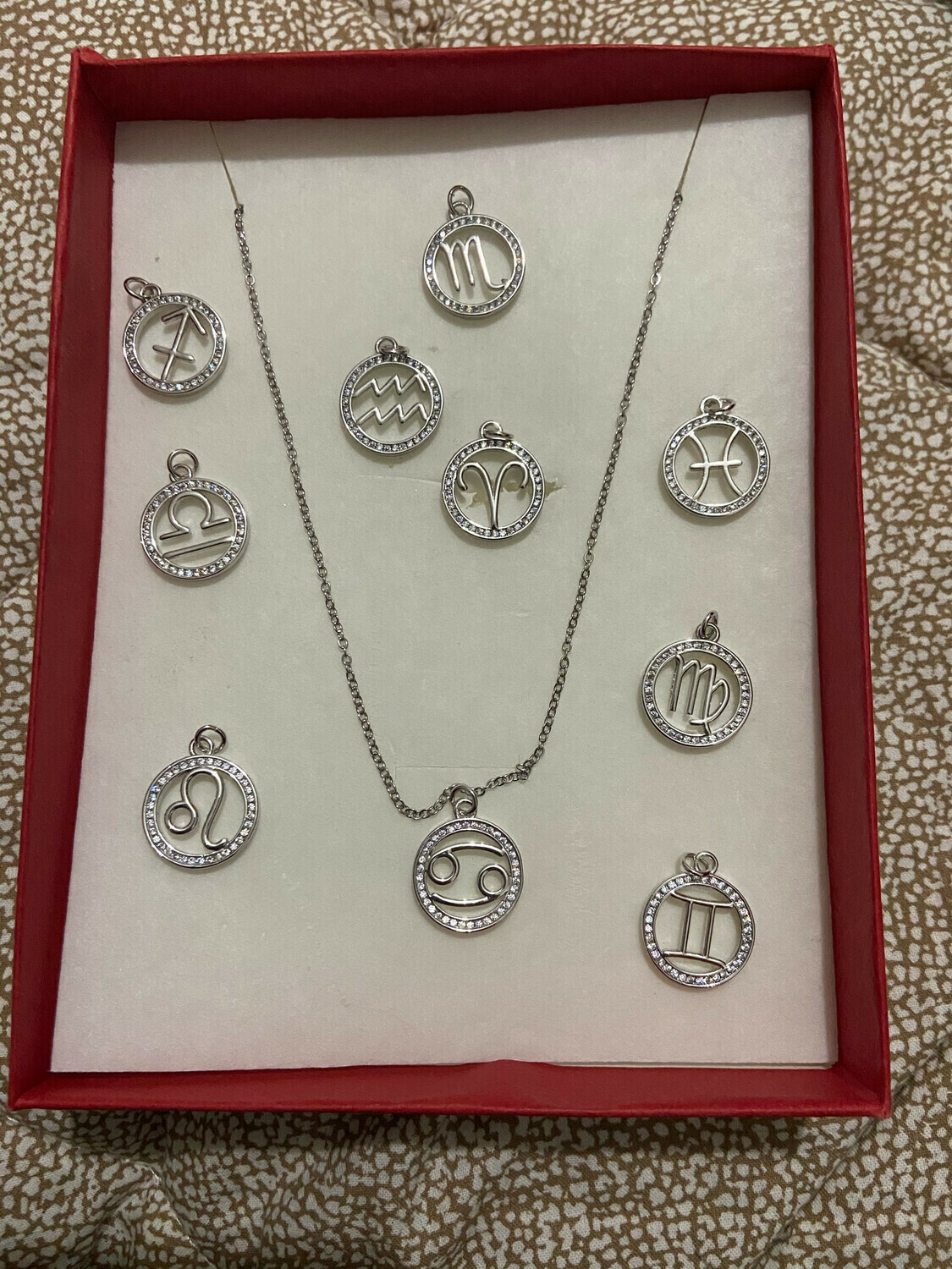 collana segno zodiacale, segni: 1)ariete