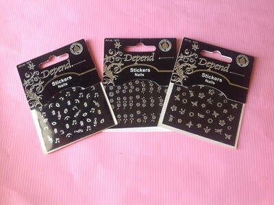 Stickers per unghie gommate