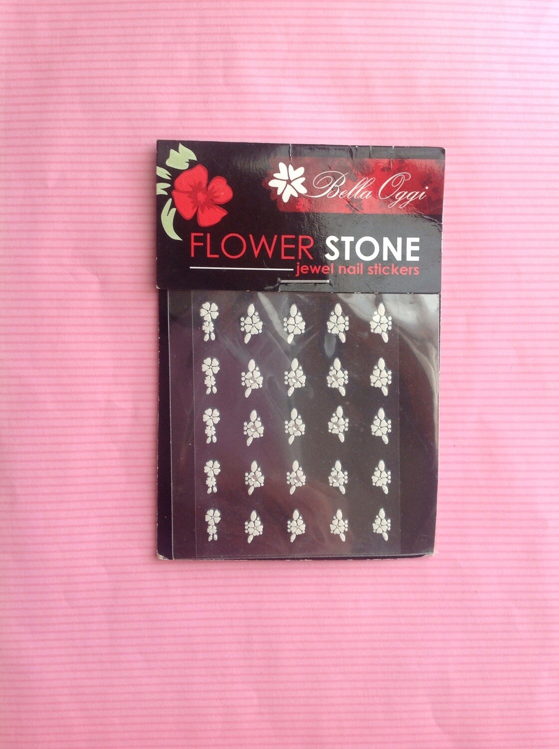 Stickers per unghie Rose bianche