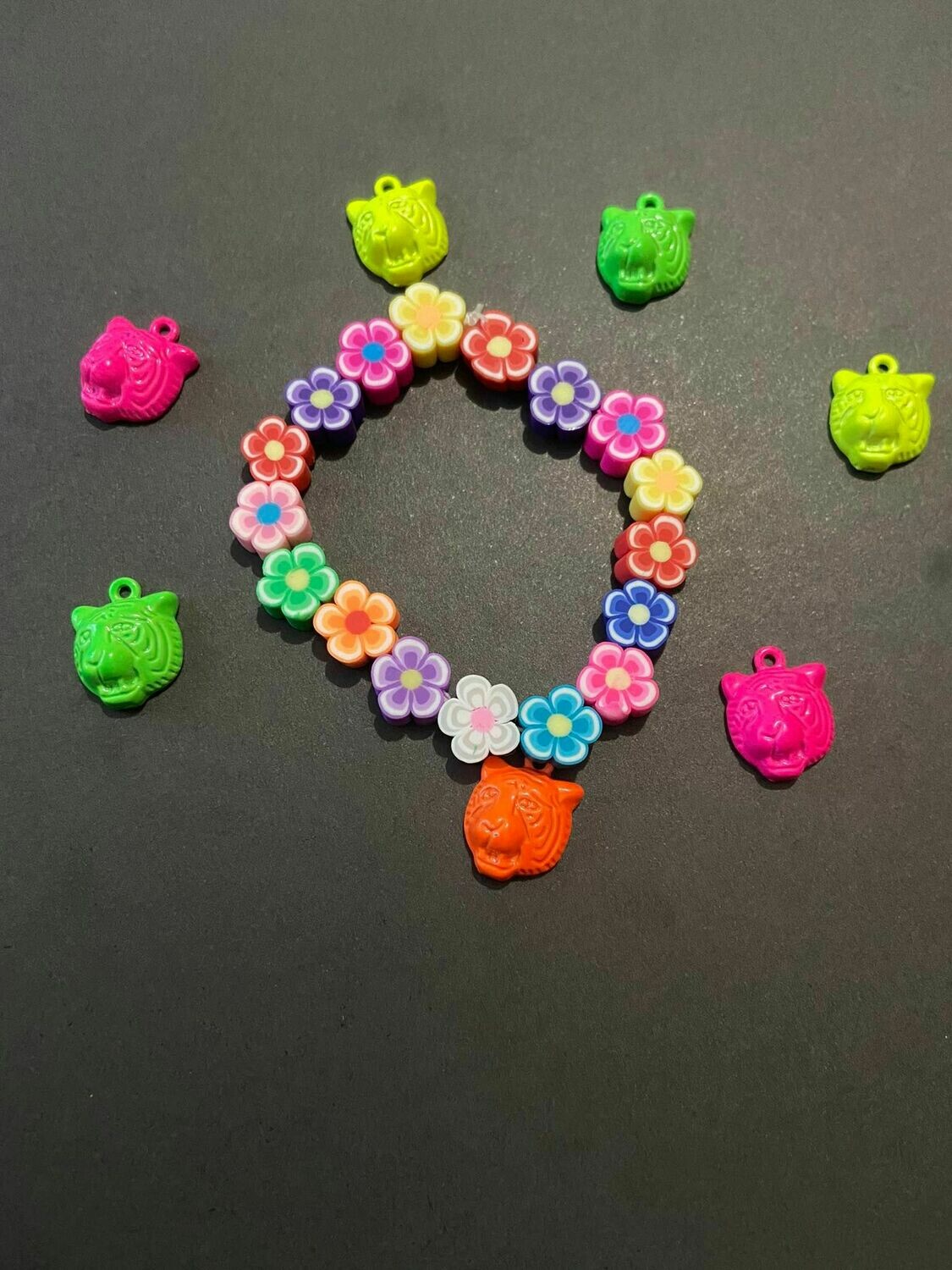braccialetti flower power tigre