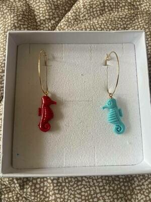 orecchino mono SEAHORSE