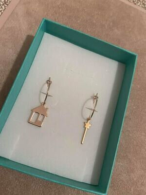 orecchini mix&amp;match rosè