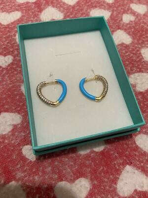 hoops cuore turchese