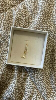 hoop lettera gold