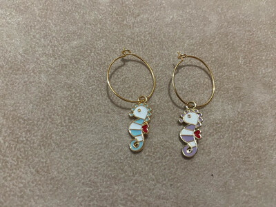 Hoop cavalluccio marino mono