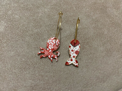 Set octopus&amp;fish