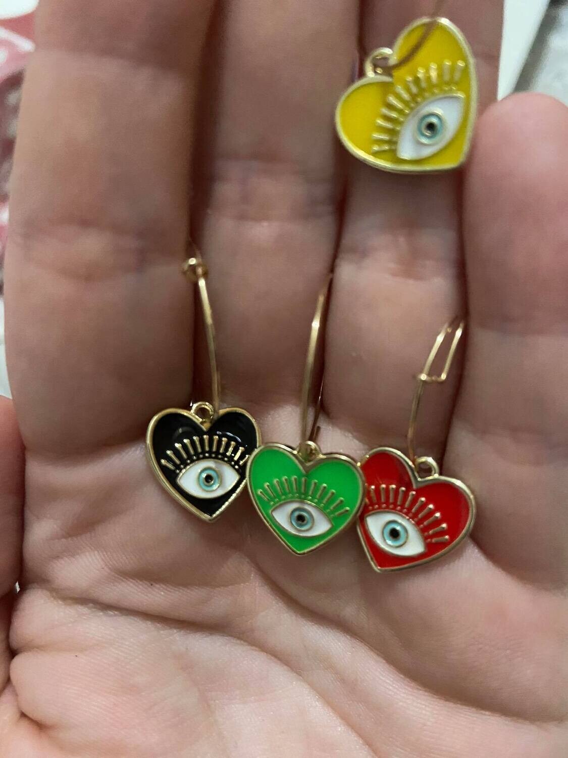 orecchino mono cuore fortunello