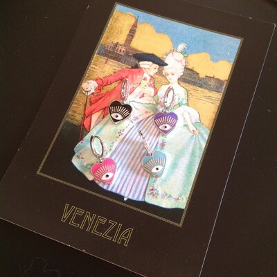Orecchino strass Mono Lucky eye