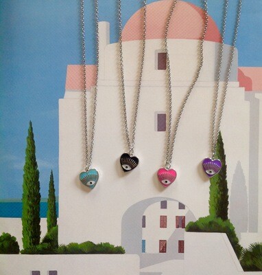 Collana Lucky eye silver