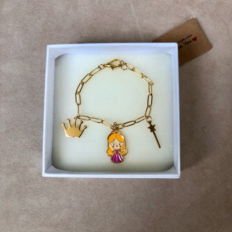 Braccialetto  catena Principessa Aurora