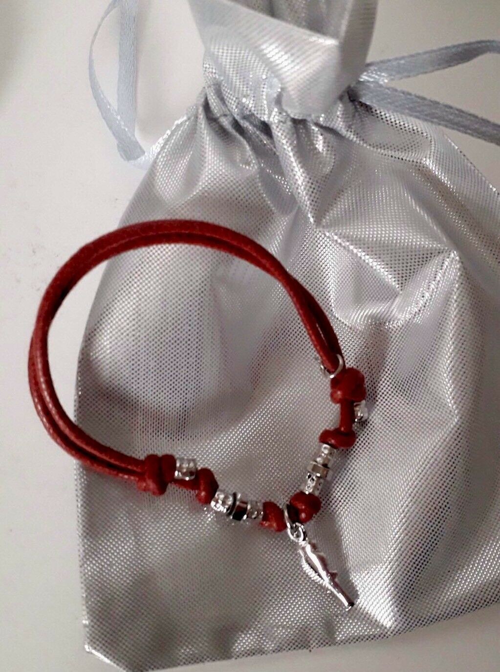braccialetto pappagallo argento 925