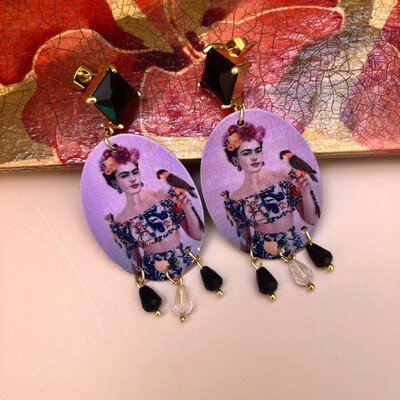 Orecchini Frida Kahlo