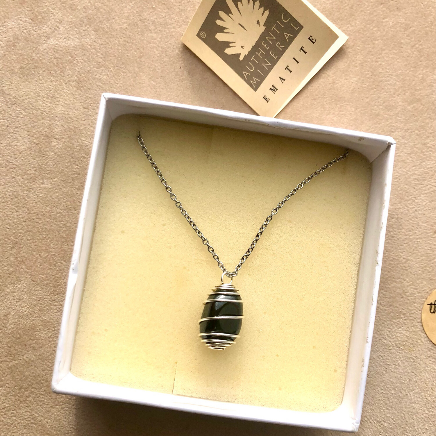 Collana Ematite