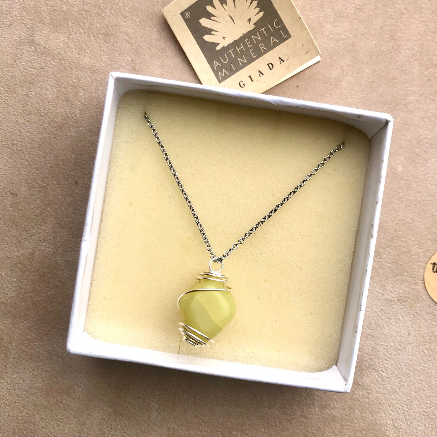 Collana Giada