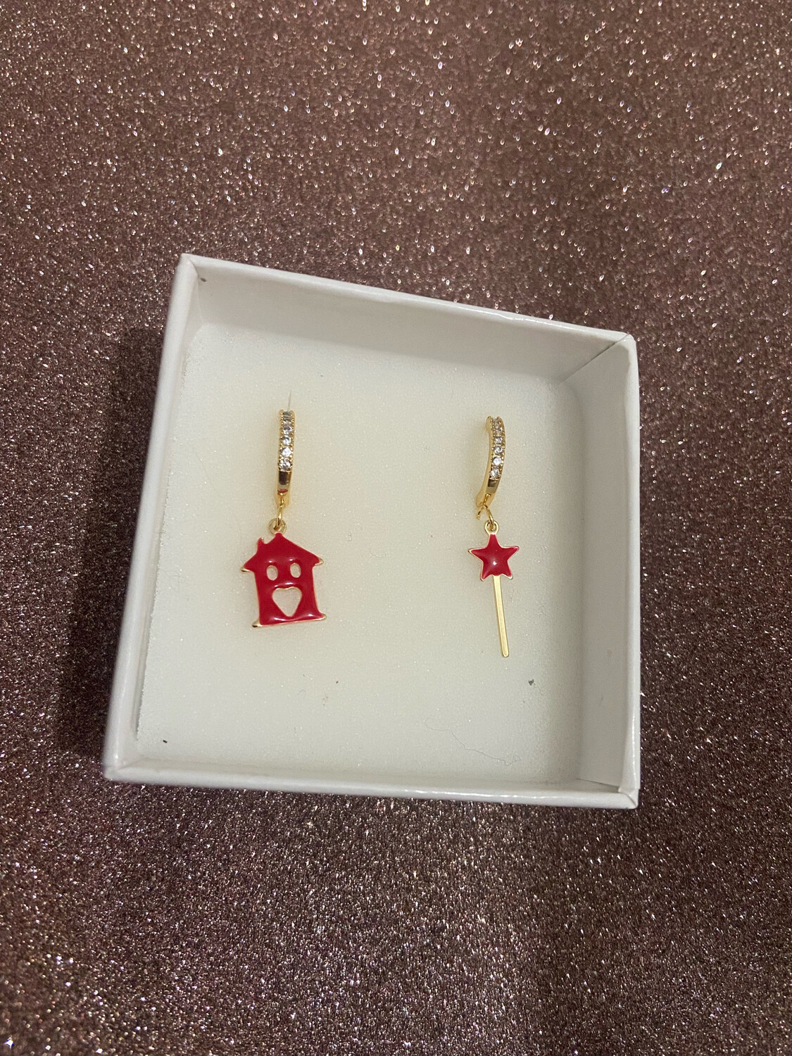 Orecchini serendipity Red