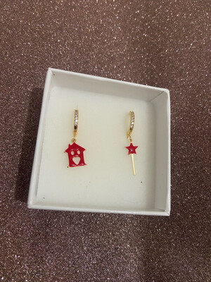 Orecchini serendipity Red