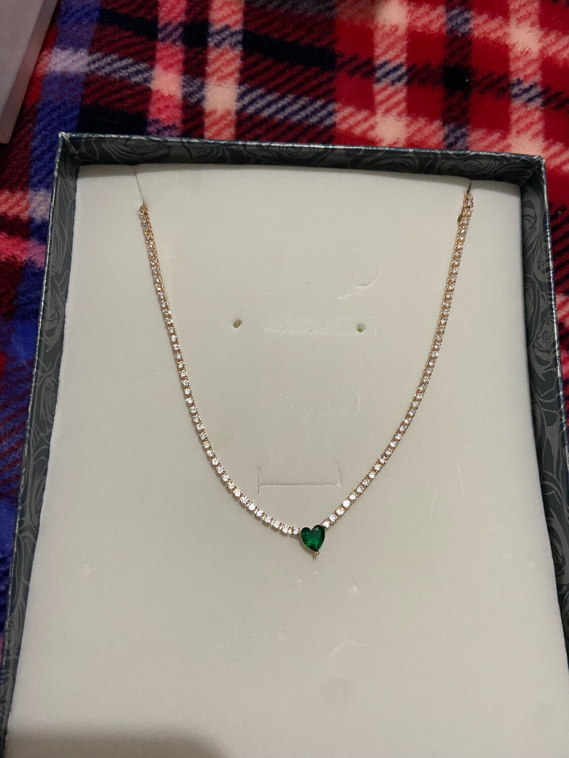 Collana tennis gold