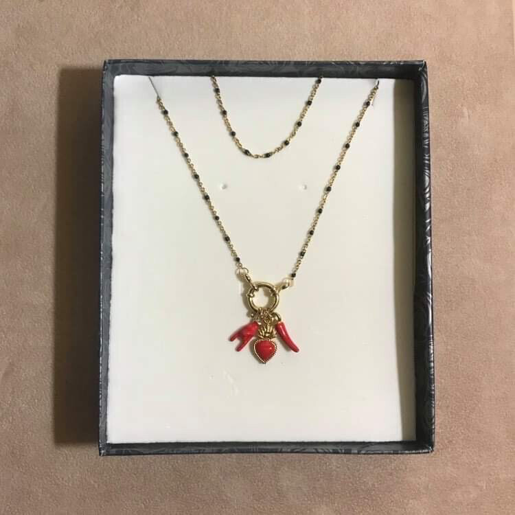 collana sacro cuore small helm