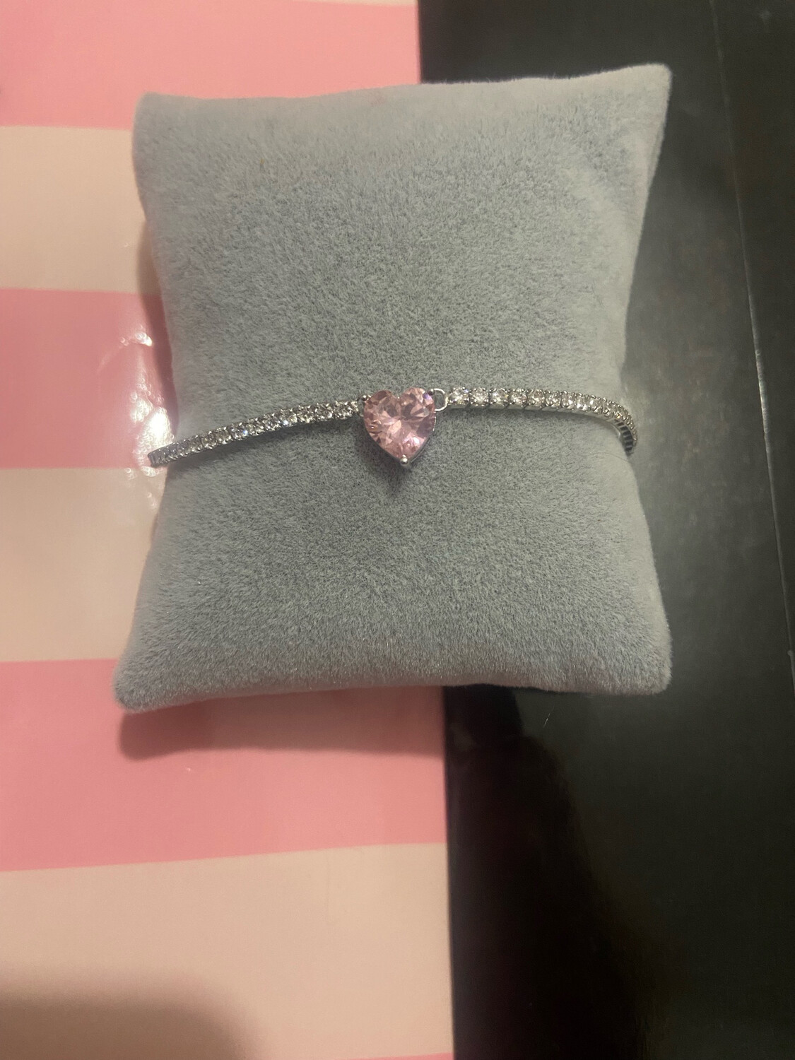 Braccialetto Rose coeur in argento 925