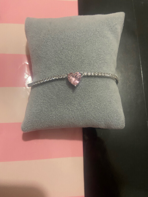 Braccialetto Rose coeur in argento 925