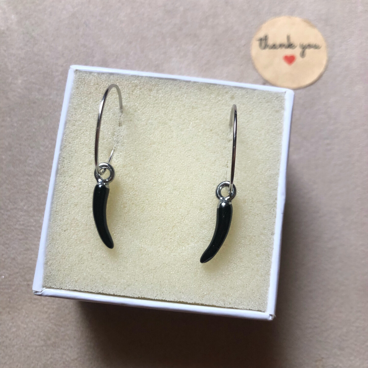 Orecchini  luck black