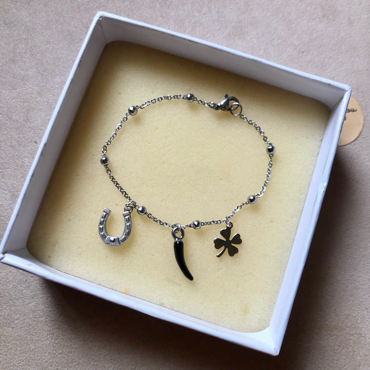 Braccialetto luck black