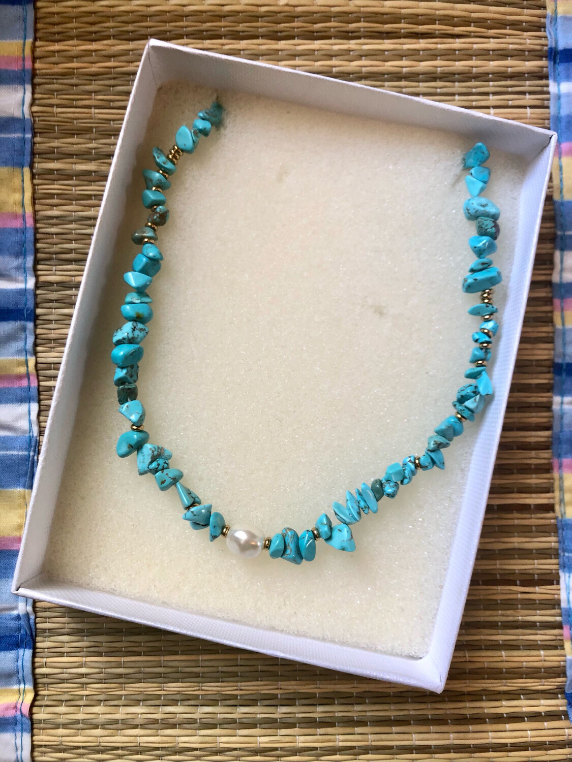 Collana Aulite e perla di Fiume