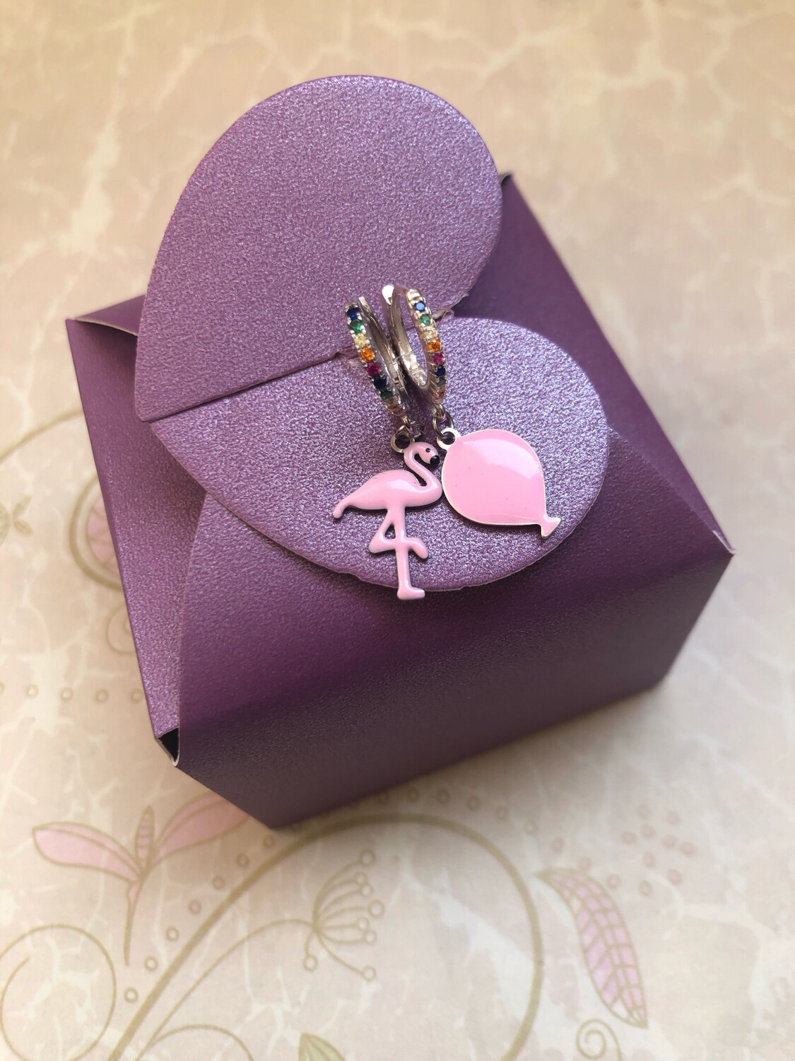 Orecchini Flamingo &amp; Balloon