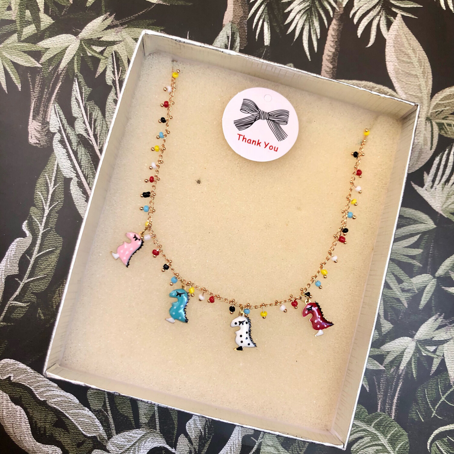 collana multicolor Dino