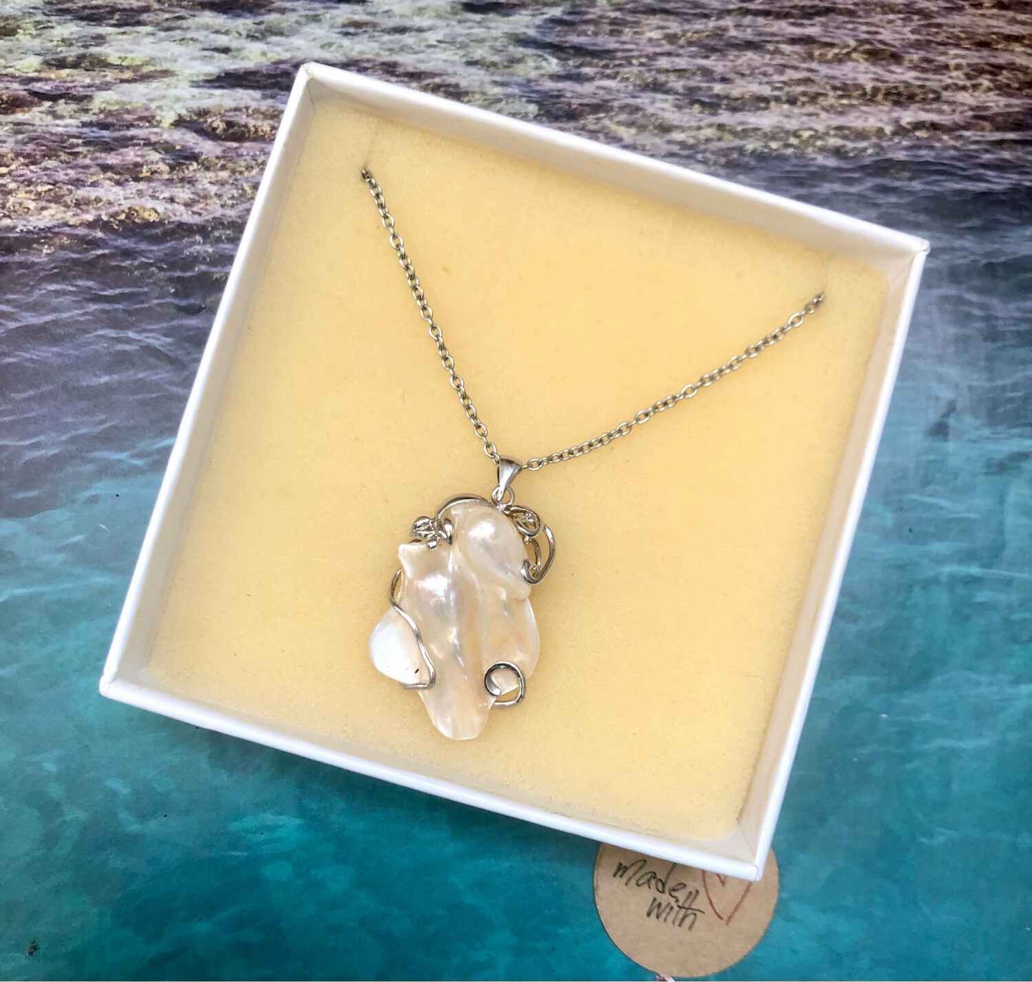 Collana Charme in madreperla