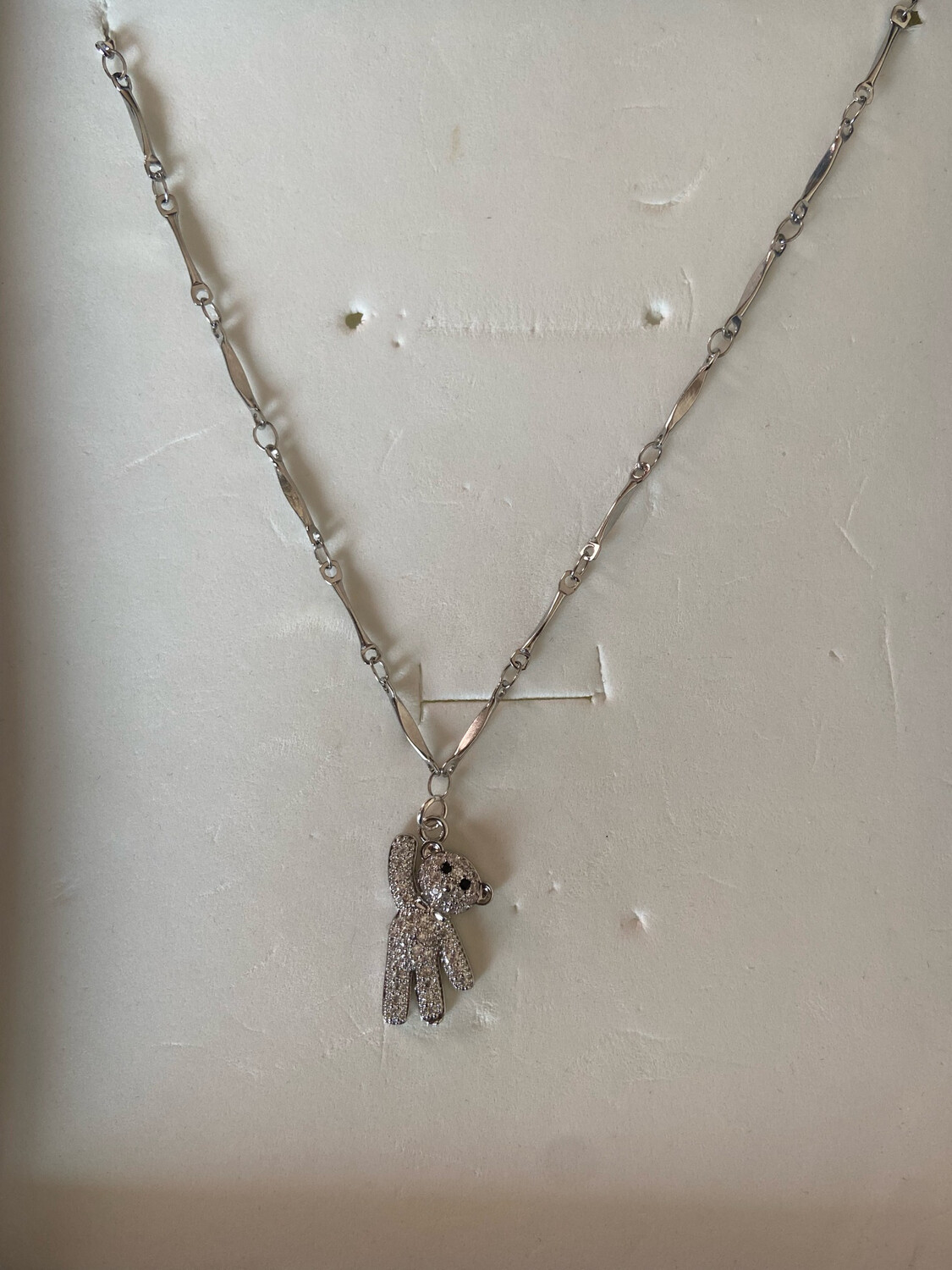 Collana hello teddy