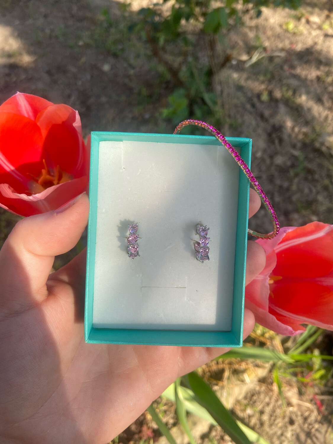 Set pink mini corazon
