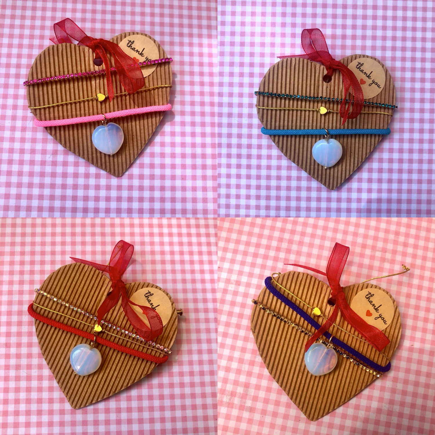 Set 3 braccialetti love moon
