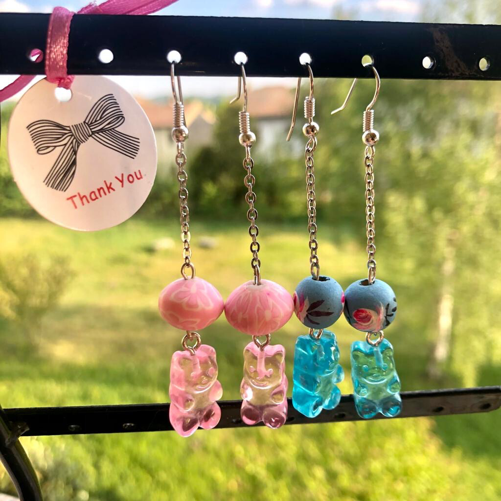 Orecchini Pendenti Magic Teddy