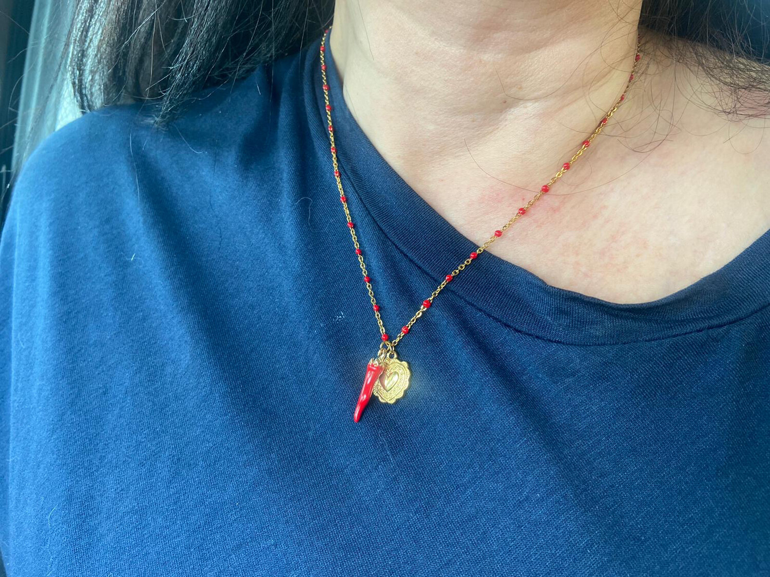 Collana heart Lucky