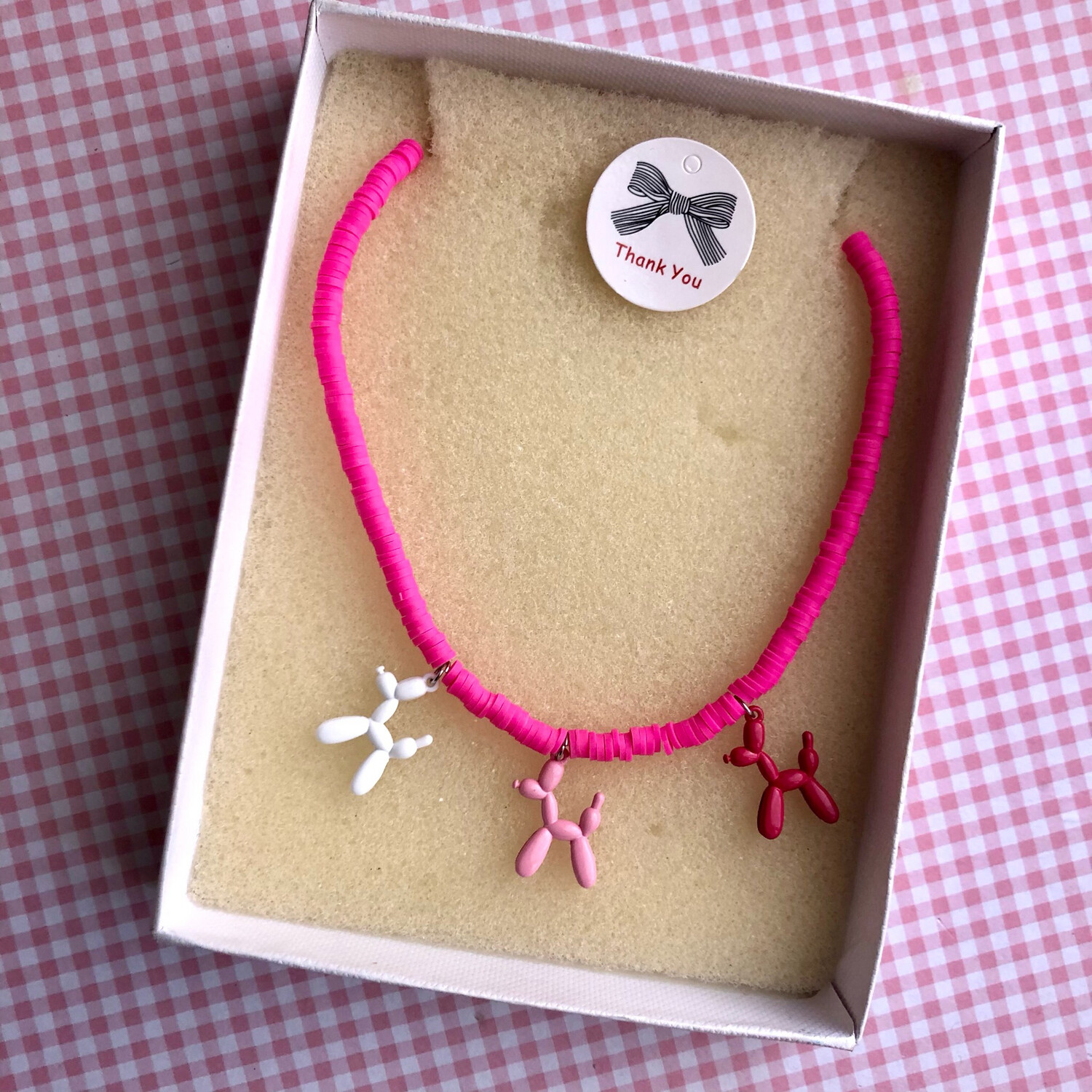 Collana Heishi Dogs Ballon ( + colori)