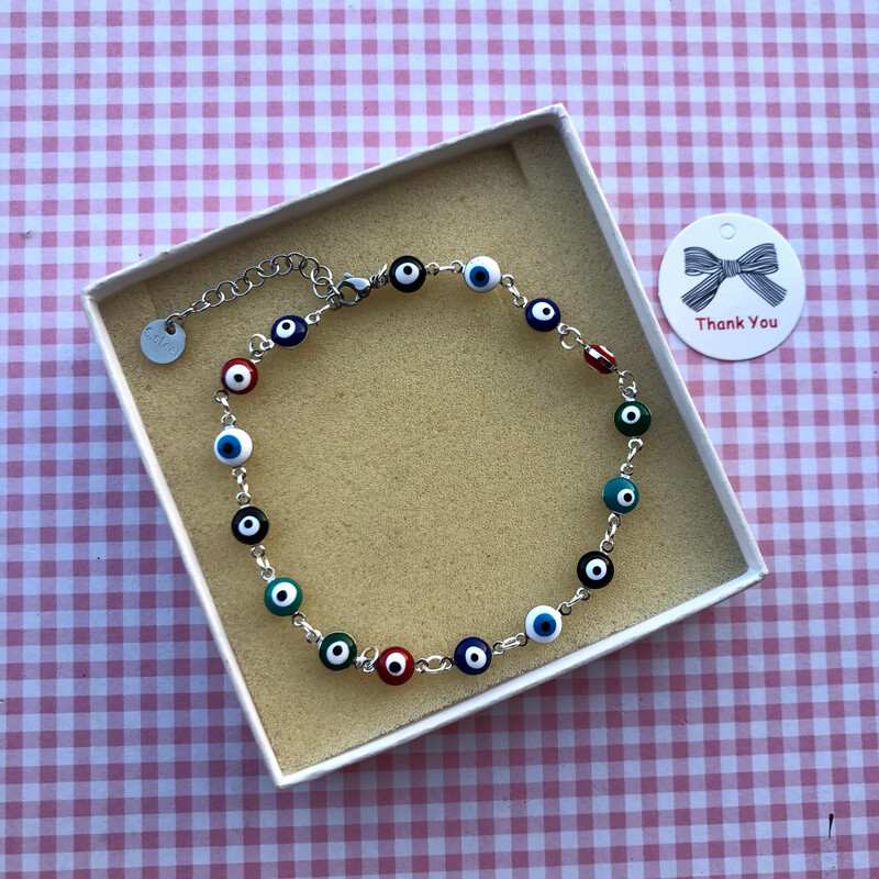 Cavigliera mix occhio greco🧿